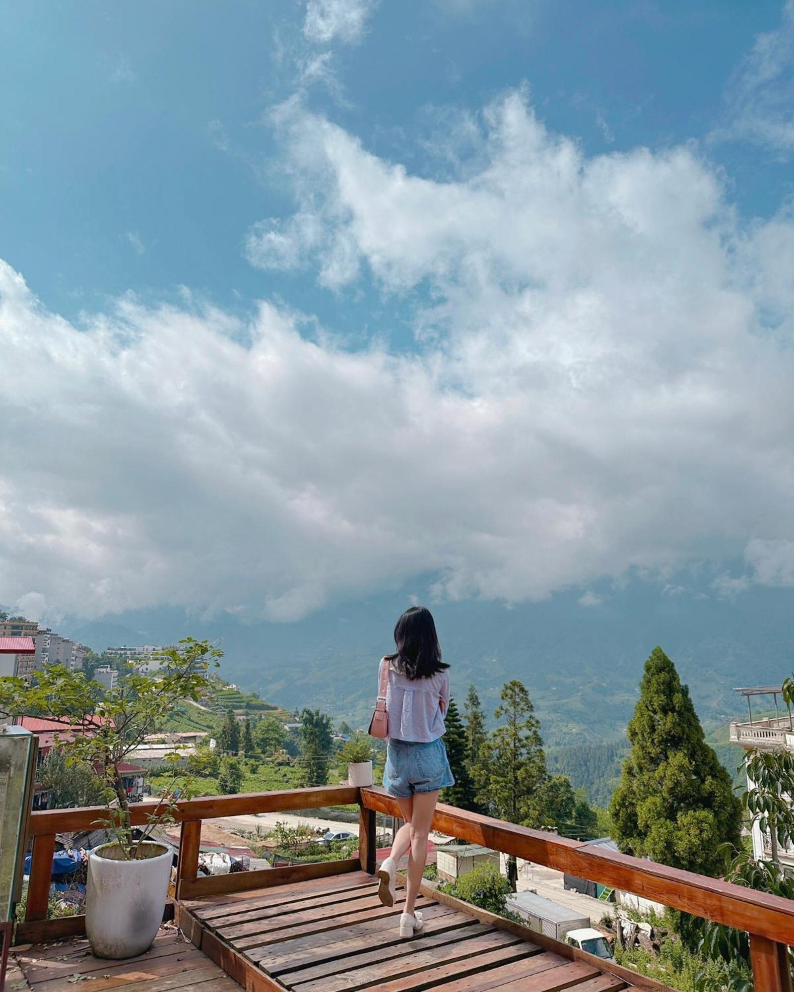 Gao House & Coffee Hotell Sapa Exteriör bild